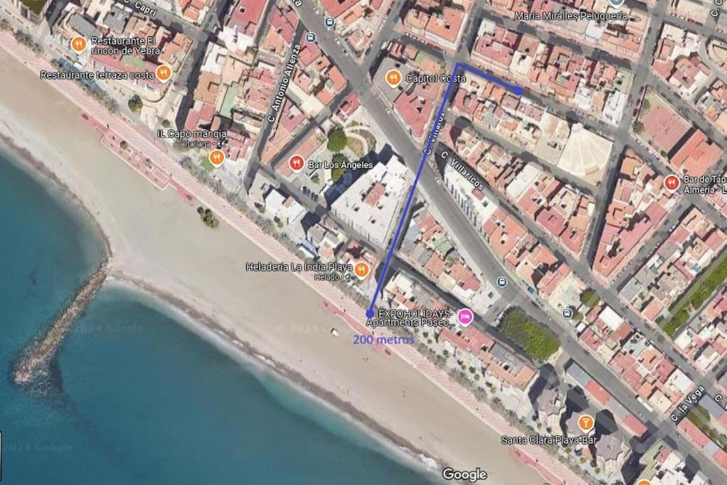 Ferienwohnung Piso A 200 Metros De La Playa Llegada Autonoma Almería Exterior foto